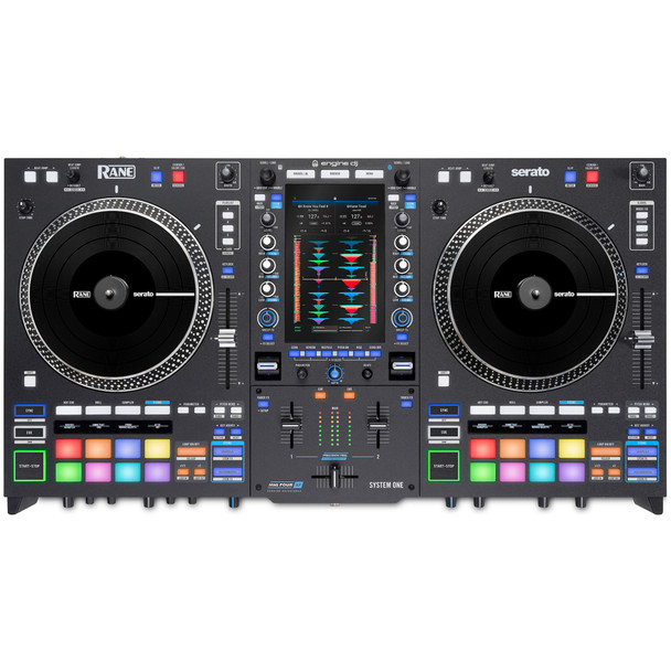 Rane one DJコントローラー ヘッドフォン スピーカー PC台セット Rane DJ System ONE