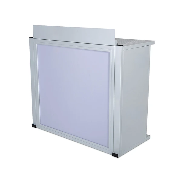 Headliner Solana Portable DJ Booth in White