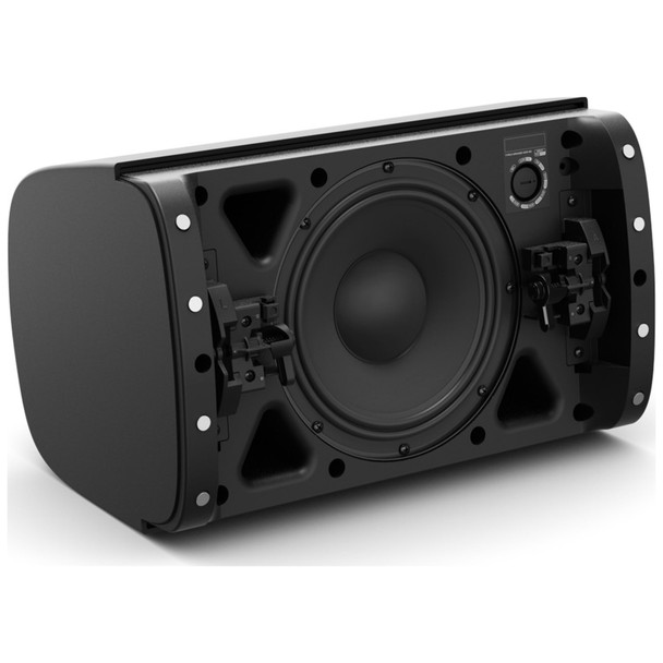 BOSE-DesignMax-DM8S-Foreground-Surface-Mount-Loudspeaker-Black-no-grill-front-view-EMI-Audio
