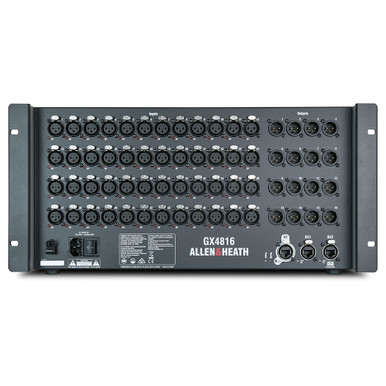 ALLEN & HEATH GX4816 48 x 16 audio expander with dLive 96kHz mic