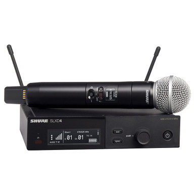 SHURE SLXD24/SM58-H55 Wireless Vocal System with SM58 | EMI Audio