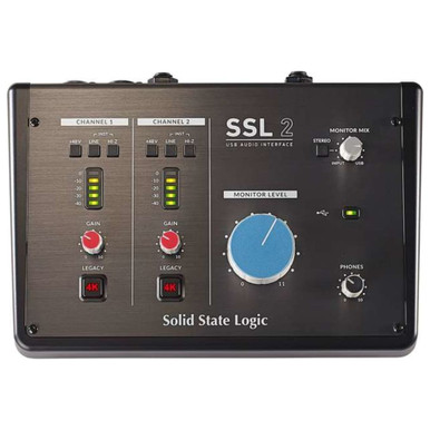 SOLID STATE LOGIC SSL2 2x2 USB-C High Quality 24-bit / 192