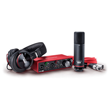 FOCUSRITE Scarlett 2i2 Studio USB Audio Recording Interface 3rd