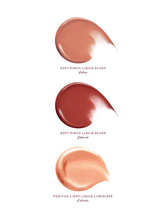 Rare Beauty Mini Blush and Luminize Trio