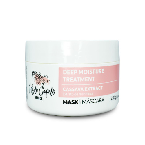 I Belli Capelli Venice Cassava Extract Treatment Mask Panthenol Keratin Argan Oil 250g/8.8 oz I Belli Capelli Venice Cassava Extract Treatment Mask Panthenol Keratin Argan Oil 250g/8.8 oz