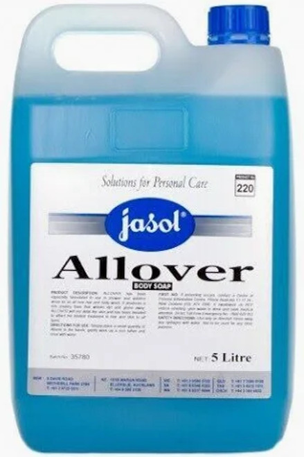 Allover Hand & Body Wash 5Ltr