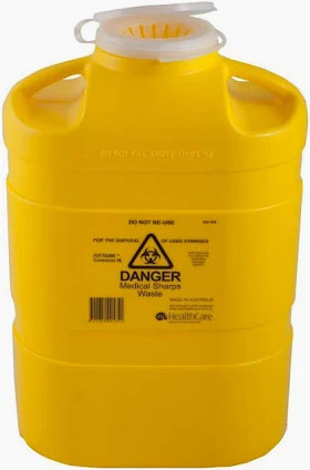 Sharps Disposal Container 8Ltr