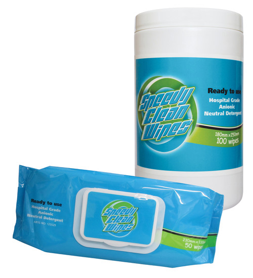 Speedy Wipes 100 Tub  x 1