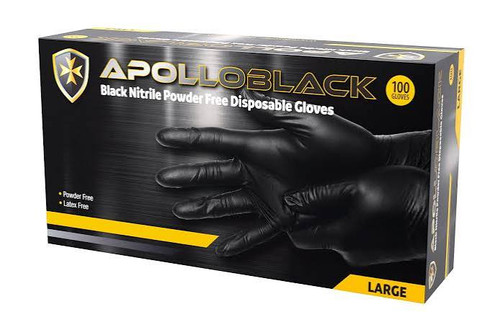 Gloves (Nitrile Black) L