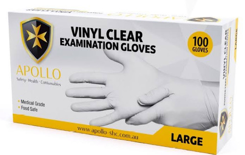 Gloves Vinyl (Powder Free) L