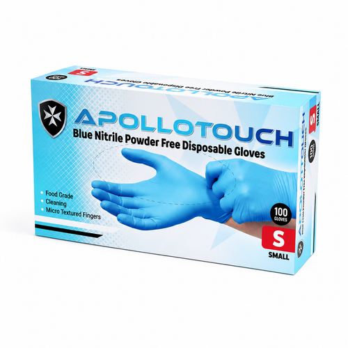 Gloves (Nitrile Blue)  S