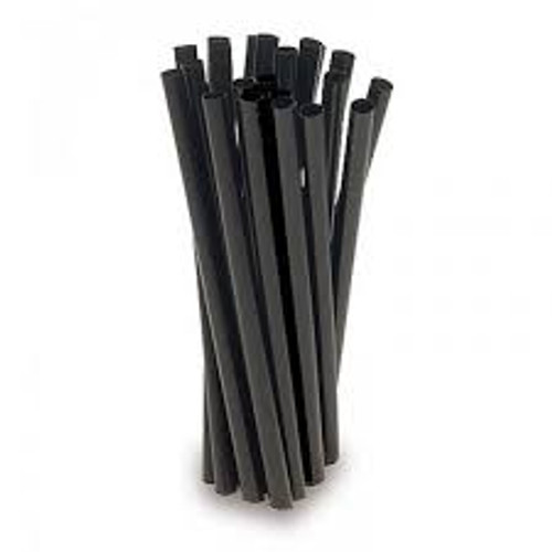 Straw Cocktail Paper (Black) x 1 CTN