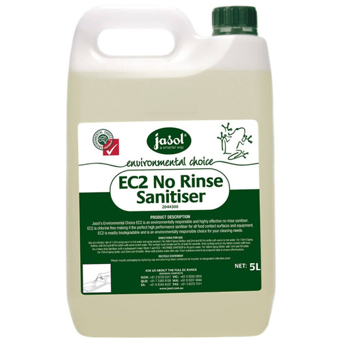 EC2 Sanitiser 5Ltr (No Rinse All Surface And Equipment)