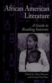 African American Literature: A Guide to Reading Interests