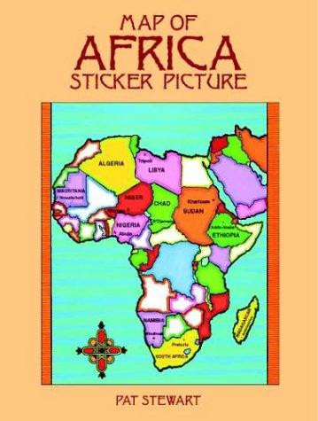Map of Africa Sticker Picture