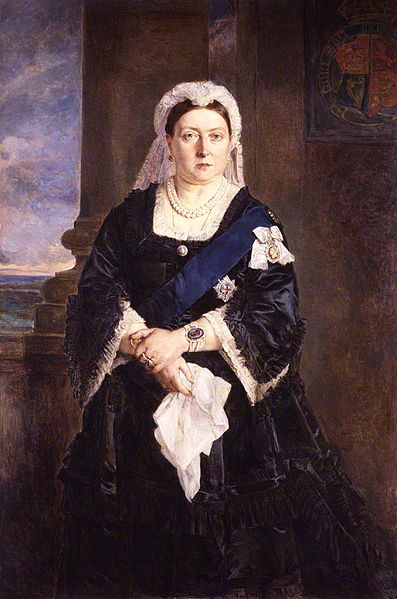 portrait of Queen Victoria