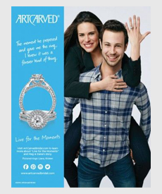 artcarved jewelry advertisement - 2014