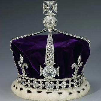 Koh-I-Noor Diamond set into Queen MOther's Crown