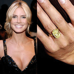 Heidi Klum Engagement Ring