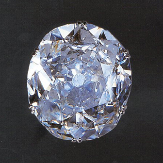 Koh-I-Noor Diamond - one of the worlds first oval cut diamonds