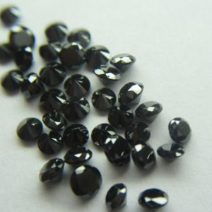 Color enhanced black diamonds