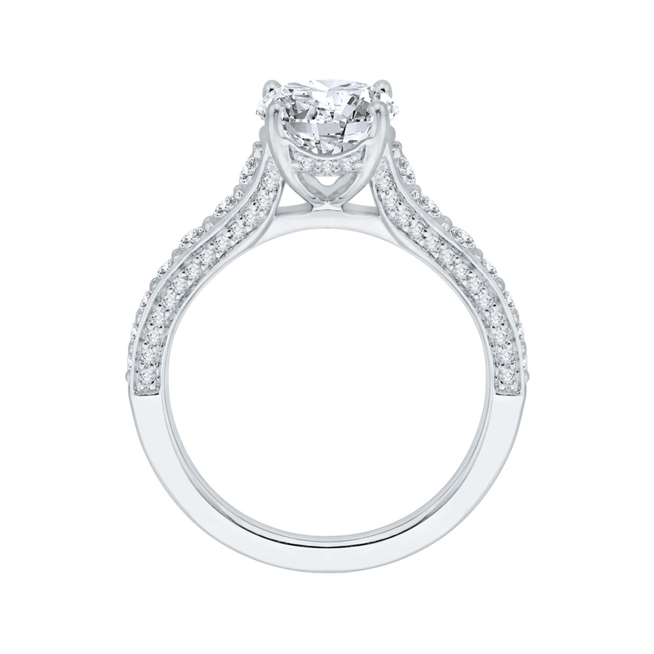 Boutique White Gold Diamond Engagement Ring