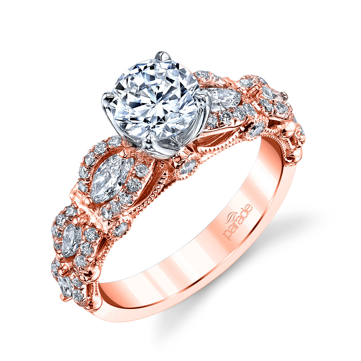 Hemera Ornate Diamond Engagement Ring by Parade