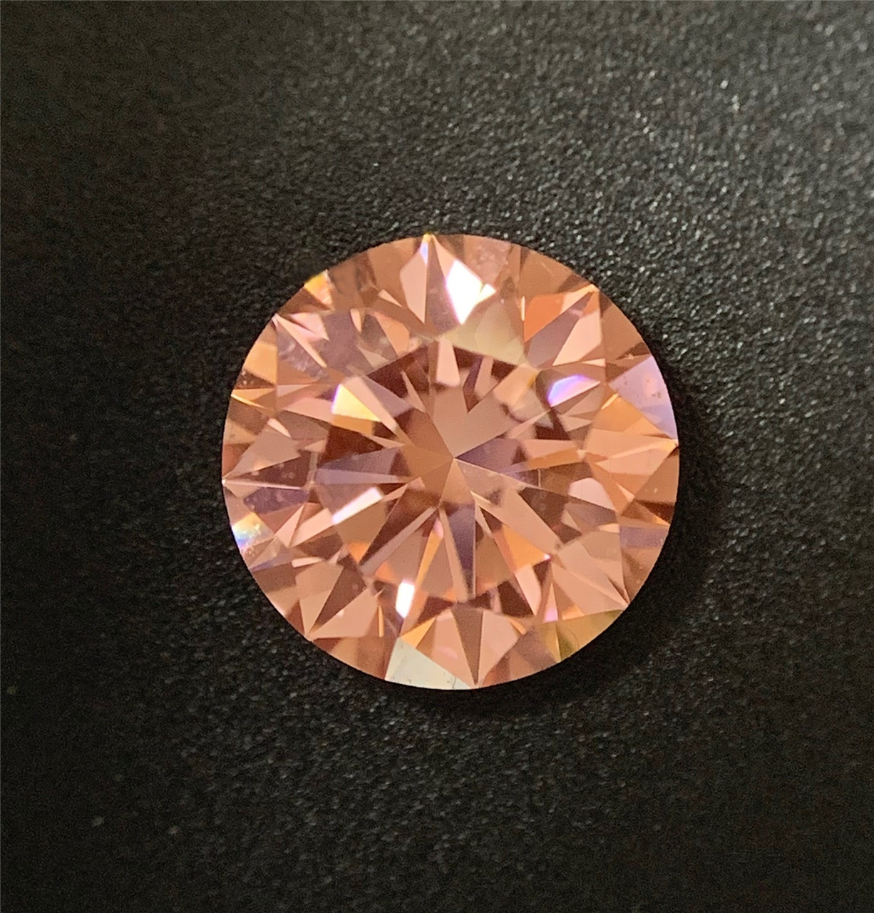 .55ct Fancy Pink Diamond Necklace set in 14K Rose Gold