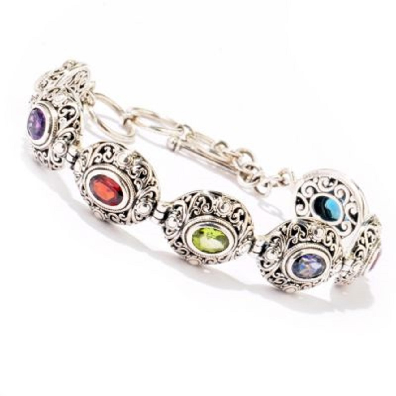 Gemstone bracelets with sterling silver bead – MurrayandMe Jewellery