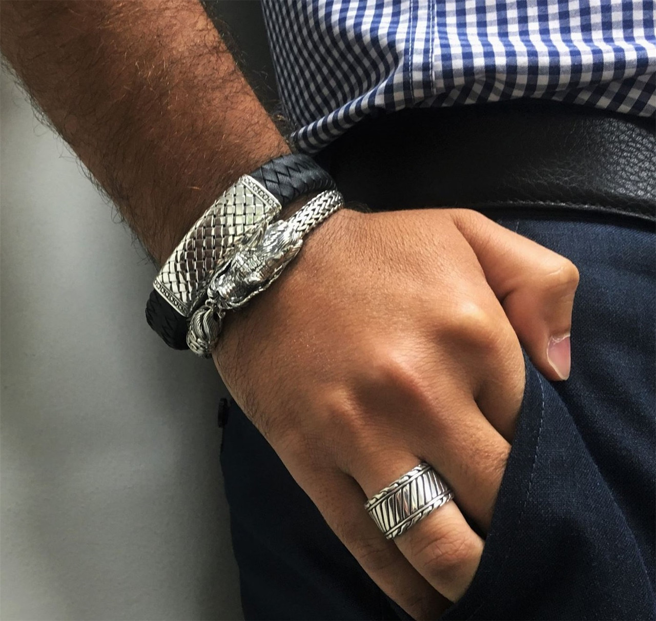 Men's Silver Bracelet