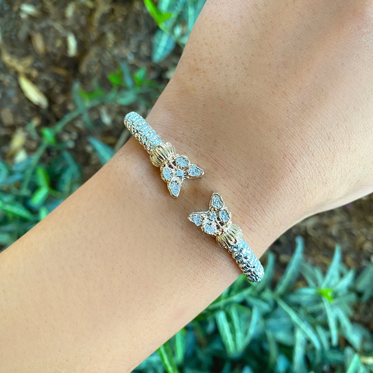 Alwand Vahan Diamond Butterfly Bracelet - Vahan
