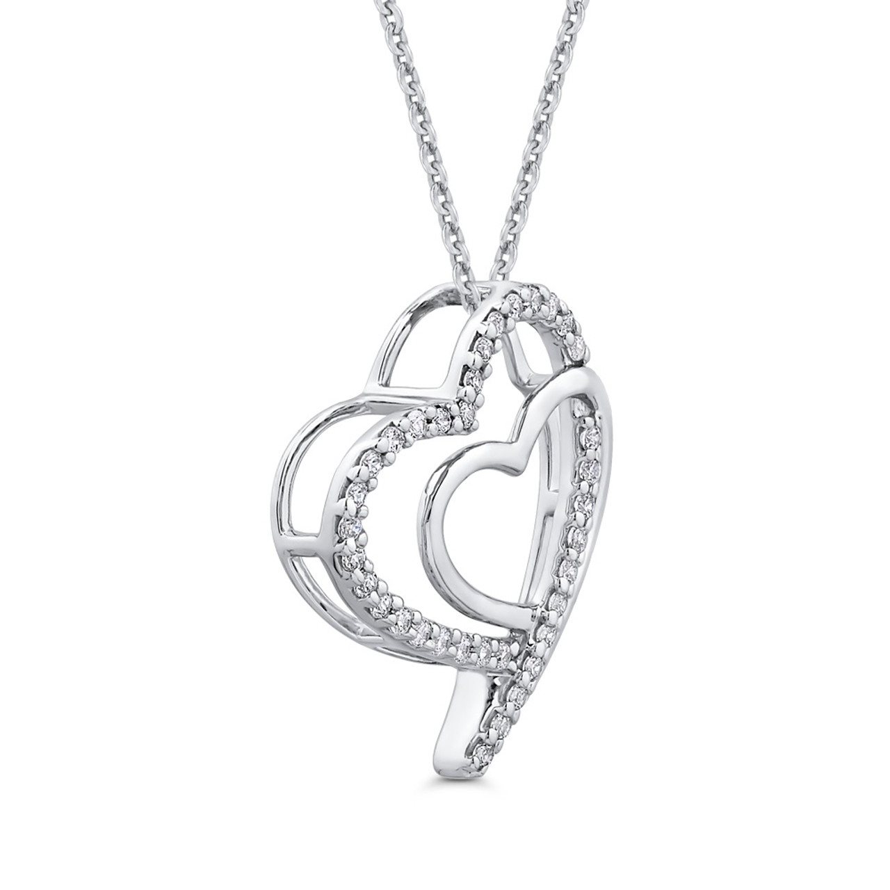 With Love 14 Karat Diamond Necklace – Williams Jewelers