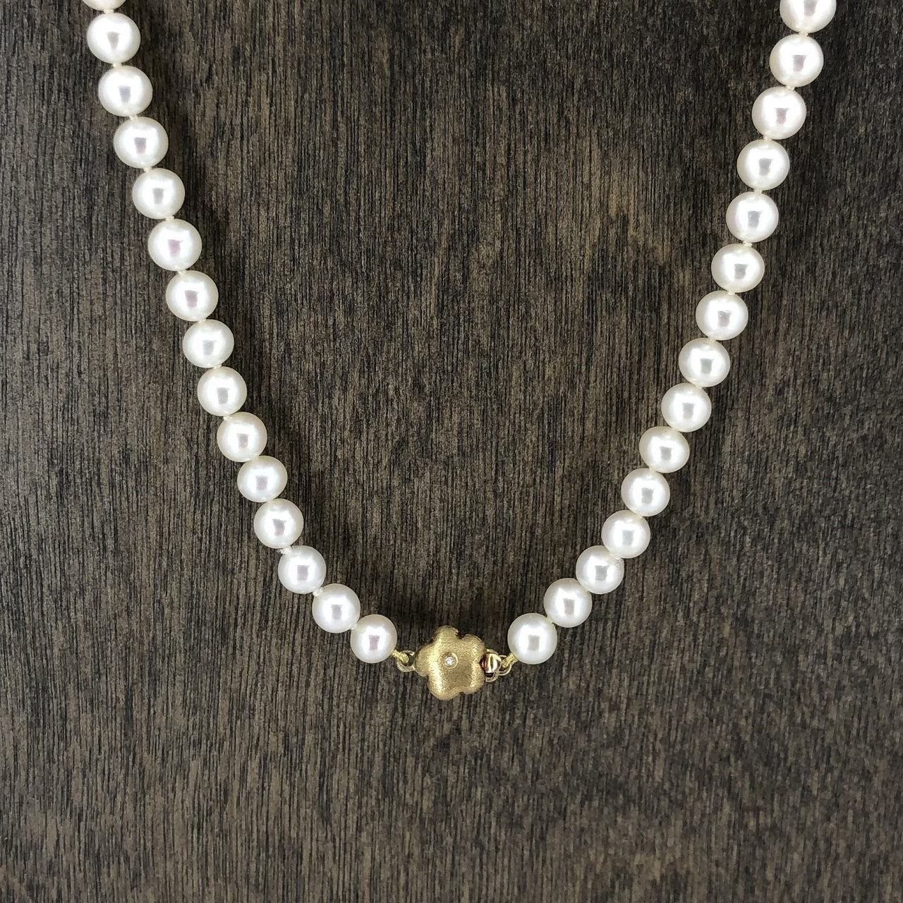 White Freshwater Pearl Necklace | Jennifer Fisher