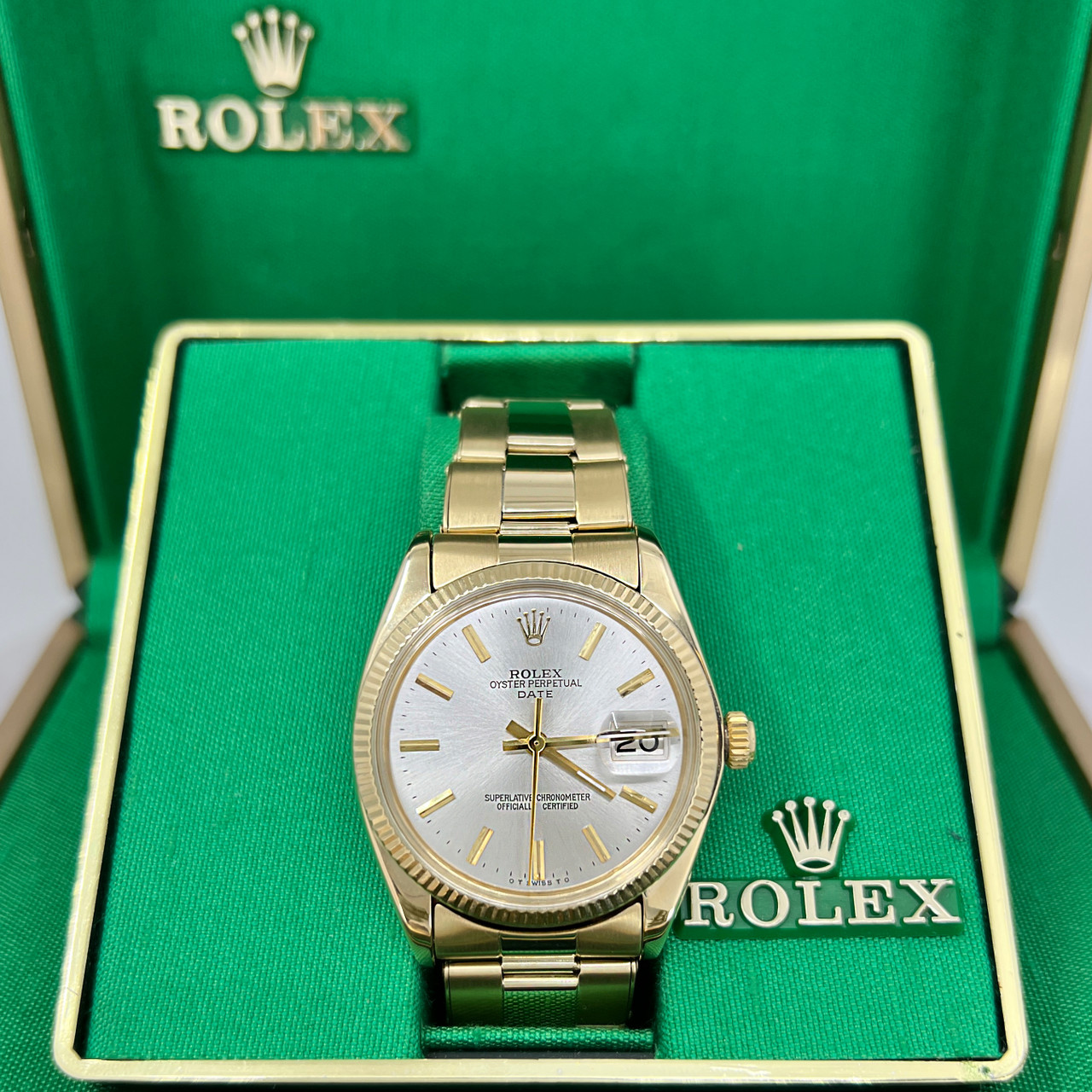 ROLEX OYSTER PERPETUAL DATE★1979年製OH済 極美 Rolex Oyster Perpetual Date - Yates & Co Jewelers