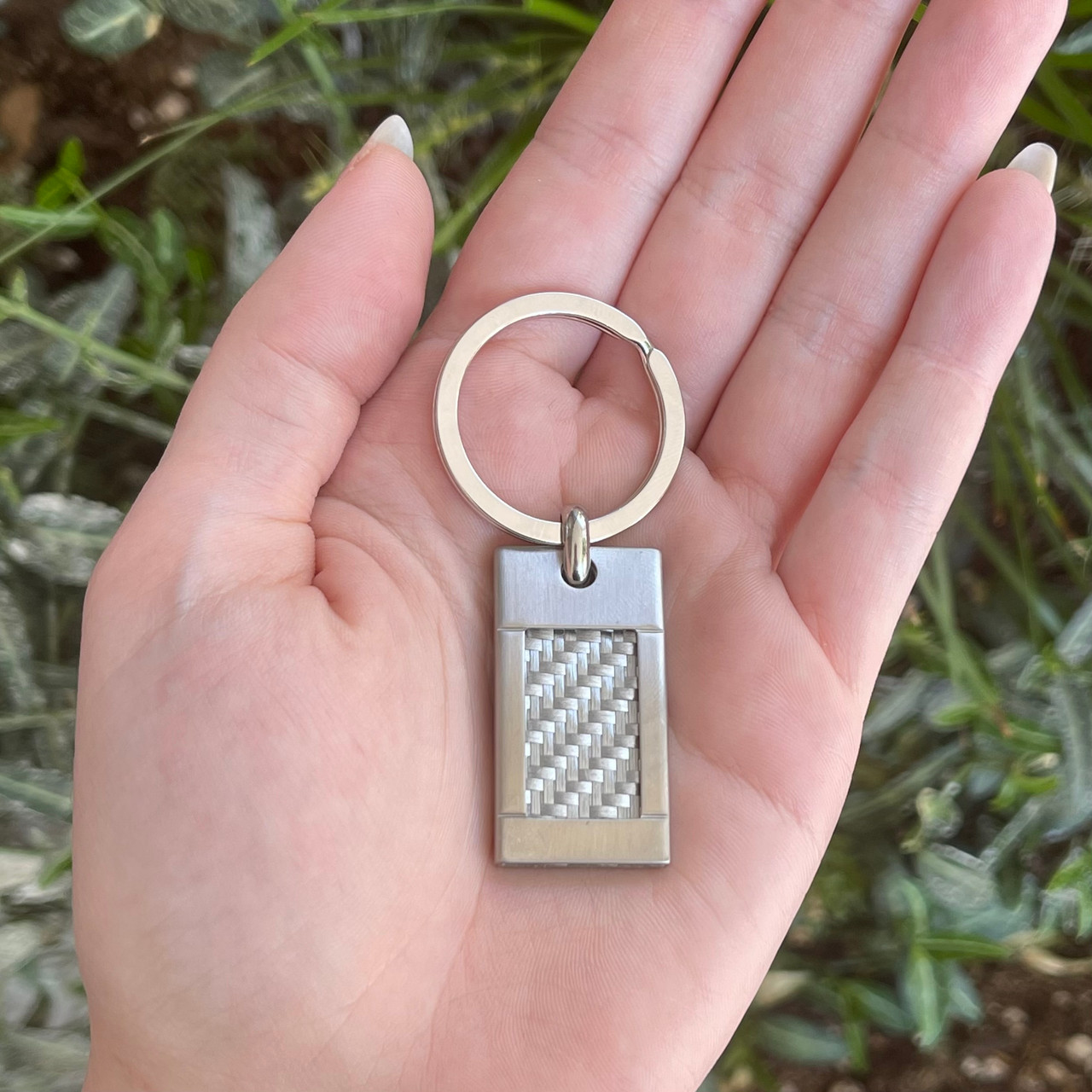 Stainless Steel Fiberglass Key Ring