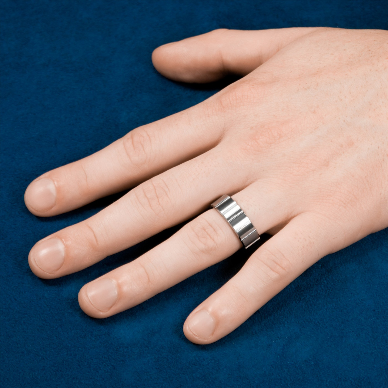 CORDOBA Tungsten Carbide Ring by J.R. YATES - Modesto's Best Men's