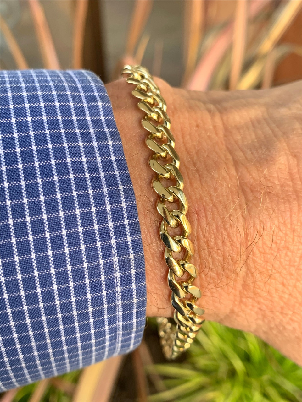 Vintage 14K Gold Flattened Double Link Bracelet | Kirsten's Corner –  Kirsten's Corner