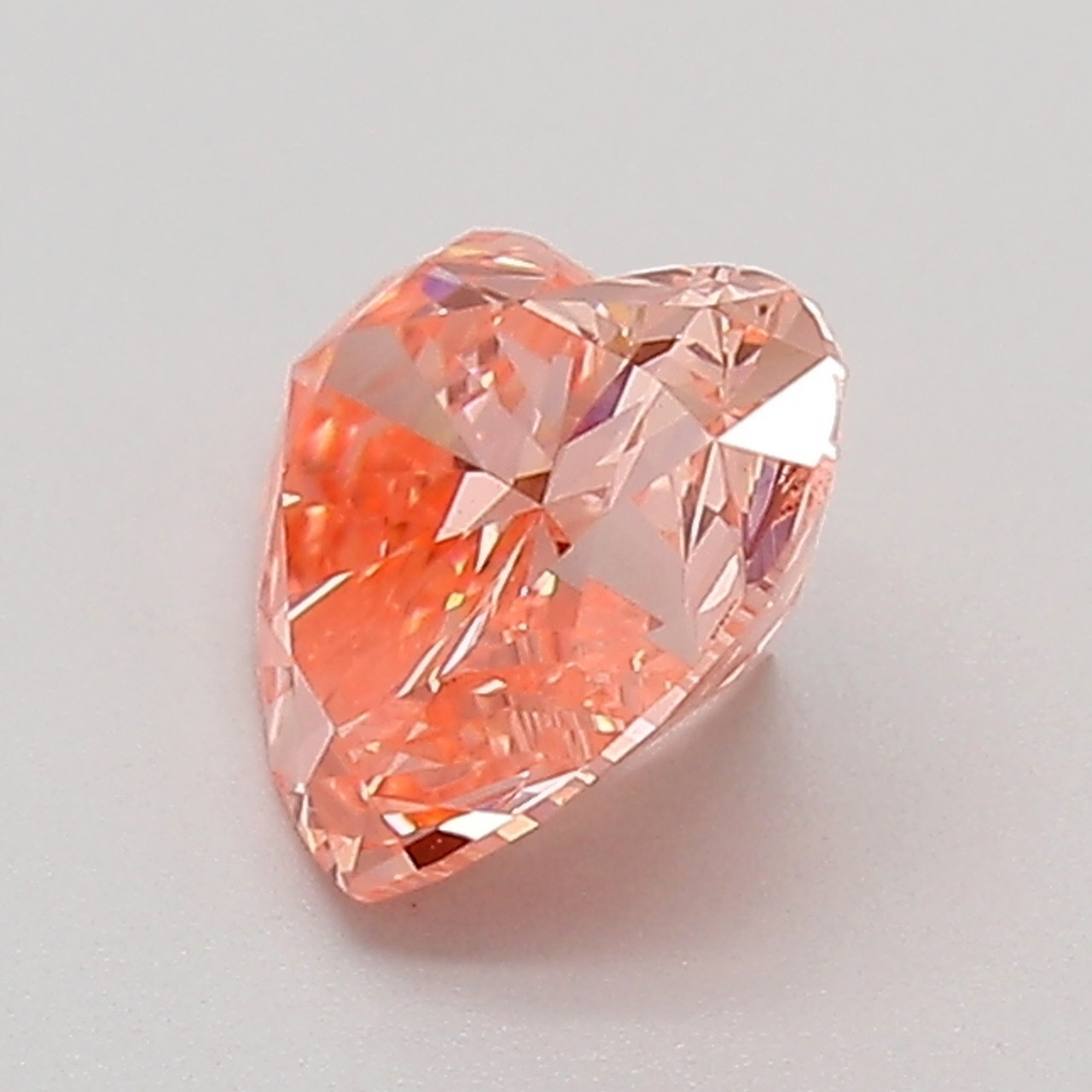 0.20 CARAT HEART SHAPE NATURAL FANCY PINK ARGYLE DIAMOND CERTIFIED VS1 0.20  CT FIP 6P BY MIKE NEKTA NYC