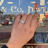 Hemera Diamond Braid Engagement Ring