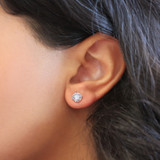 14K Gold 2.00ctw Lab Grown Diamond Studs