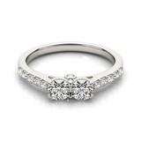 Kate - Two Stone Diamond Ring