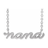 Nana Script 18" Necklace