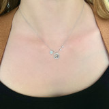 Meira T Rough Cut Diamond Necklace