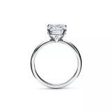 Platinum .86ct Tiffany True Diamond Solitaire Ring