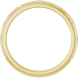 14K Yellow Gold .13ctw Lab Grown Diamond Celestial Band