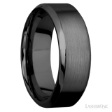 Zirconium with Satin & Polish Finish Band
