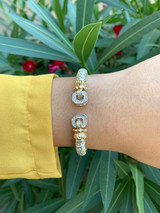 Diamond End Bracelet by Alwand Vahan