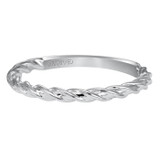 Joanna ArtCarved White Gold Wedding Band