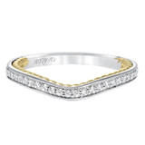 SEANA ArtCarved Diamond Wedding Band