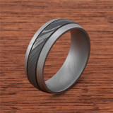 Damascus Steel Band by Lashbrook Designs